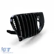 Sportgrill Frontgrill glänzend schwarz geeignet für Mercedes GLA X156 2013-2016-image-6257430