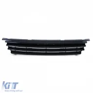 Sportgrill Frontgrill ohne Emblem schwarz geeignet für VW Polo 6N 94-99-image-6195519