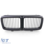 Sportgrill Frontgrill schwarz geeignet für BMW 7er E32 1986-1994-image-6190408
