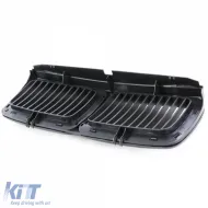 Sportgrill Frontgrill schwarz geeignet für BMW 7er E32 1986-1994-image-6190411