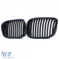 Sportgrill Frontgrill schwarz, geeignet für BMW 5er E39 1995-2003-image-6192352