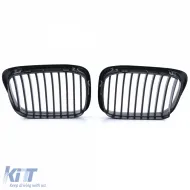 Sportgrill Frontgrill schwarz, geeignet für BMW 5er E39 1995-2003-image-6192355