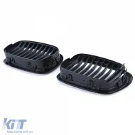 Sportgrill Frontgrill schwarz, geeignet für BMW 5er E39 1995-2003-image-6192357