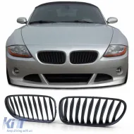 image-40-Sportgrill Frontgrill schwarz geeignet für BMW Z4 E85 E86 2002-2009