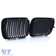 Sportgrill Frontgrill schwarz geeignet für BMW 3er E36 Facelift 1996-1999-image-6197264