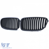 Sportgrill Frontgrill schwarz geeignet für BMW 5er F10 F11 2010-2017-image-6202911