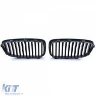 Sportgrill Frontgrill schwarz geeignet für BMW 5er F10 F11 2010-2017-image-6202914