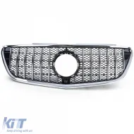 Sportgrill Frontgrill schwarz verchromt, geeignet für Mercedes Vito W447 14-19-image-6192689
