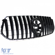 Sportgrill glänzend schwarz geeignet für Mercedes GLE V167 Coupe C167 2018-2023-image-6192907