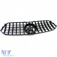 Sportgrill glänzend schwarz geeignet für Mercedes GLE V167 Coupe C167 2018-2023-image-6192911