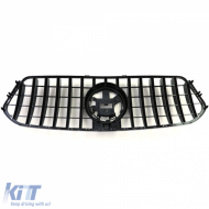 Sportgrill glänzend schwarz geeignet für Mercedes GLE V167 Coupe C167 2018-2023-image-6192912