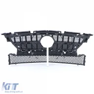 Sportgrill glänzend schwarz geeignet für Mercedes SLK R172 Pre-Facelift 11-15-image-6198120