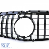 Sportgrill glänzend schwarz geeignet für Mercedes B-Klasse W246 11-14-image-6203464