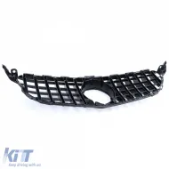 Sportgrill glänzend schwarz geeignet für Mercedes C-Class W205 S205 2014-2018-image-6257187