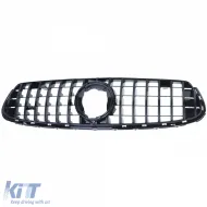 Sportgrill Hochglanzschwarz geeignet für Mercedes GLC X253 Coupe C253 2019-2022-image-6259254