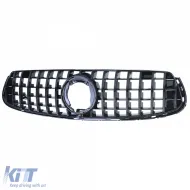 Sportgrill Hochglanzschwarz geeignet für Mercedes GLC X253 Coupe C253 2019-2022-image-6259256