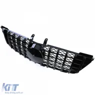 Sportgrill in Schwarz glänzend, geeignet für Mercedes ML W164 Pre-Facelift 2005-2008-image-6205256