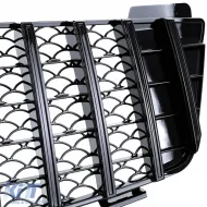 Sportgrill in Schwarz glänzend, geeignet für Mercedes ML W164 Pre-Facelift 2005-2008-image-6205257