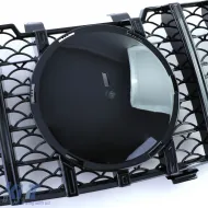 Sportgrill in Schwarz glänzend, geeignet für Mercedes ML W164 Pre-Facelift 2005-2008-image-6205258