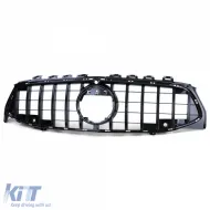Sportgrill in Schwarz glänzend geeignet für Mercedes CLA X118 ab 19-image-6257382