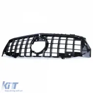 Sportgrill in Schwarz glänzend geeignet für Mercedes CLA X118 ab 19-image-6257383