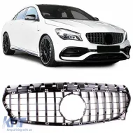 image-24-Sportgrill in Schwarz Hochglanz geeignet für Mercedes CLA C117 16-19