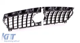 Sportgrill in Schwarz Hochglanz geeignet für Mercedes CLA C117 16-19-image-6192074