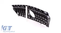 Sportgrill in Schwarz Hochglanz geeignet für Mercedes CLA C117 16-19-image-6192076