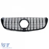 Sportgrill in Schwarz Hochglanz, geeignet für Mercedes V-Class W447 Pre-Facelift 2014-2019-image-6199415
