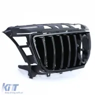 Sportgrill in Schwarz Hochglanz, geeignet für Mercedes CLS C218 X218 Pre-Facelift 11-14-image-6202823