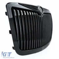 Sportgrill in Schwarz Hochglanz RR-Look, geeignet für Chrysler 300C 04-11-image-6194836