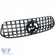 Sportgrill in Schwarzchrom, geeignet für Mercedes GLE V167 Coupe C167 18-23 mit A-Design-image-6208756