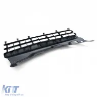 Sportgrill Kühlergrill ohne Emblem schwarz, geeignet für Opel Astra H GTC TwinTop 05-10-image-6209223
