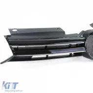 Sportgrill Kühlergrill Schwarz Glänzend mit Chromleisten, geeignet für VW Golf 6 08-13-image-6199167
