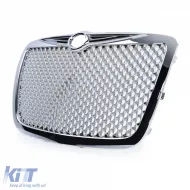 Sportgrill mit chromfarbener Wabenstruktur, geeignet für Chrysler 300C Sedan Touring 04-11-image-6257753