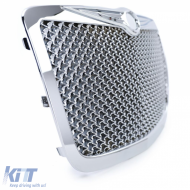 Sportgrill mit chromfarbener Wabenstruktur, geeignet für Chrysler 300C Sedan Touring 04-11-image-6257754