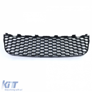 Sportgrill mit Chromleiste + Stoßstangennetz geeignet für VW Golf 5 GTI 03-09-image-6257780