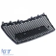 Sportgrill ohne Emblem Hochglanz Schwarz geeignet für Audi A7 C7 4G 2010-2014-image-6197725
