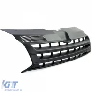 Sportgrill ohne Emblem in mattschwarz, geeignet für VW Bus T5.2 Facelift 09-15-image-6198624