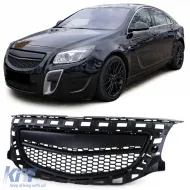 image-4-Sportgrill ohne Emblem OPC schwarz, geeignet für Opel Insignia 2008-2013