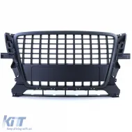 Sportgrill ohne Emblem schwarz geeignet für Audi Q5 8R 2008-2012-image-6258924
