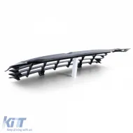 Sportgrill ohne Emblem schwarz, geeignet für VW Bus Caravelle Multivan T4 96-03-image-6190762