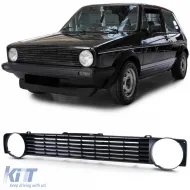 image-58-Sportgrill ohne Emblem schwarz, geeignet für VW Golf 1 + Cabrio + Caddy