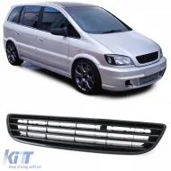 image-62-Sportgrill ohne Emblem schwarz, geeignet für Opel Zafira A 99-05