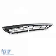 Sportgrill ohne Emblem schwarz, geeignet für Opel Zafira A 99-05-image-6192953