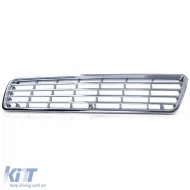 Sportgrill ohne Emblem verchromt, geeignet für Audi 80 B4 Sedan Avant 91-96-image-6196026
