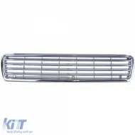 Sportgrill ohne Emblem verchromt, geeignet für Audi 80 B4 Sedan Avant 91-96-image-6196027