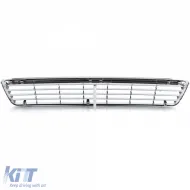 Sportgrill ohne Emblem verchromt, geeignet für Audi 80 B4 Sedan Avant 91-96-image-6196028