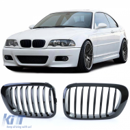 image-67-Sportgrill Performance glänzend geeignet für BMW 3er Serie E46 Coupe Cabrio 99-03