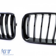 Sportgrill Performance glänzend schwarz geeignet für BMW X3 F25 X4 F26 ab 14-image-6197245